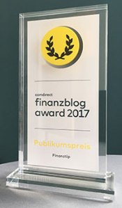 Finanzblog Award für Finanztip
