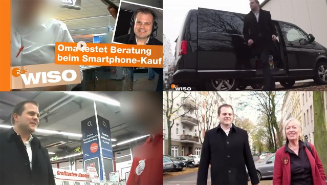 Daniel Pöhler in der ZDF-Verbrauchersendung Wiso