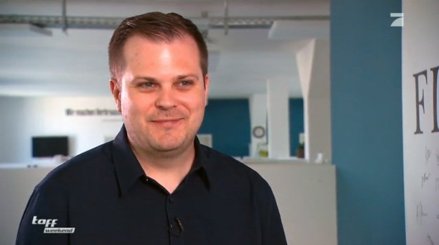 Daniel Pöhler bei Prosieben taff